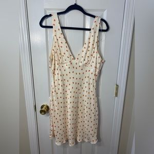 NWT Zara Strawberry Mini Dress (Size XL)